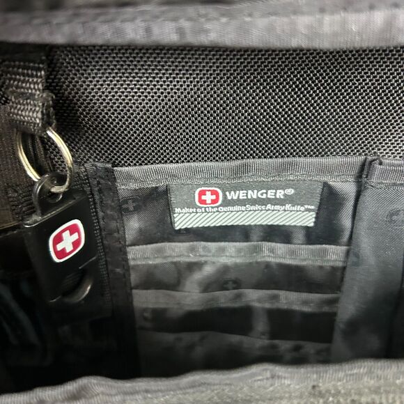 WENGER SwissGear 16" Laptop Briefcase w Removable Sleeve- Shoulder Messenger Bag - Picture 9 of 13